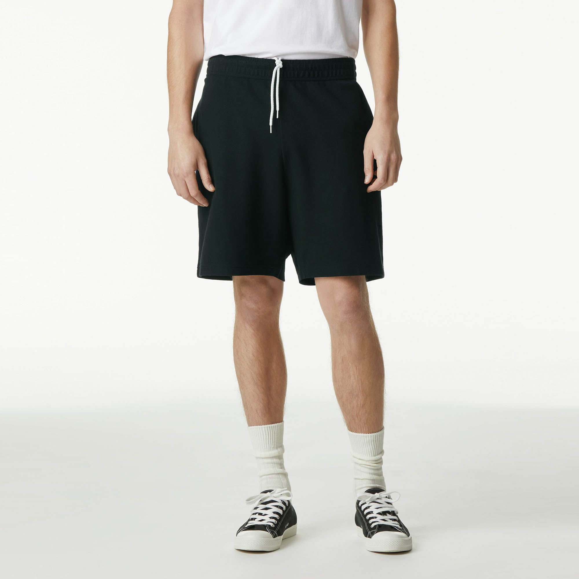 1PQ American Apparel Unisex Pique Mockneck T-shirt-3 1PQ American Apparel Unisex Pique Mockneck T-shirt-3