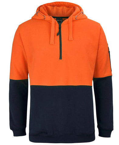 JB's HV 1/2 ZIP FLEECY HOODIE -  6HVHZ JB's HV 1/2 ZIP FLEECY HOODIE -  6HVHZ