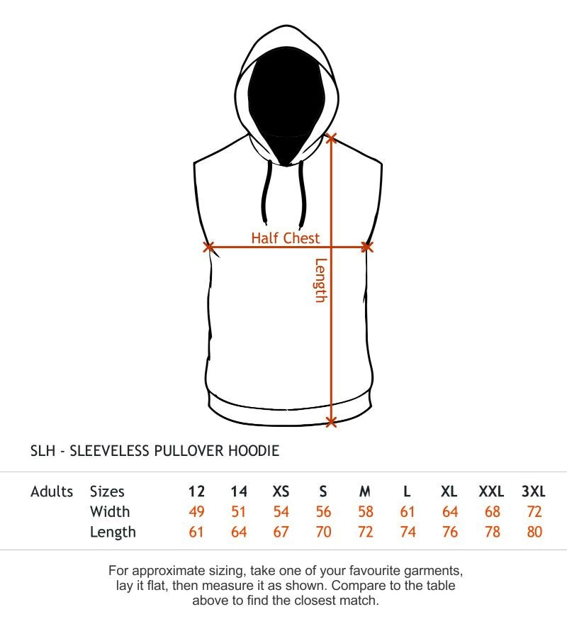 CLOKE - Sleeveless Pullover Hoodie - SLH-22 CLOKE - Sleeveless Pullover Hoodie - SLH-22