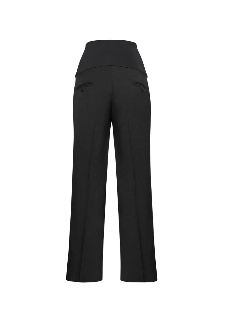 Cool Stretch Womens Maternity Pant Charcoal back view