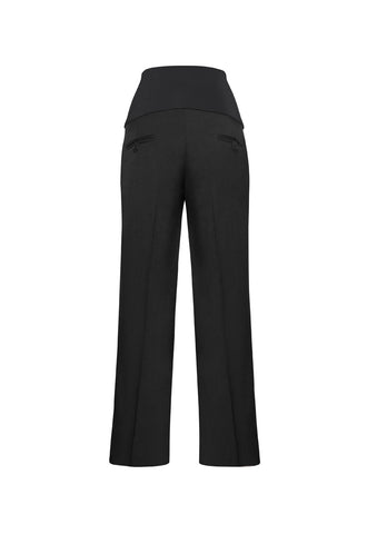 Cool Stretch Womens Maternity Pant Charcoal back view
