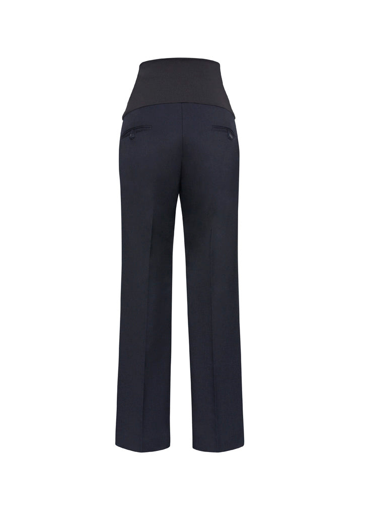 Cool Stretch Womens Maternity Pant Navy back view