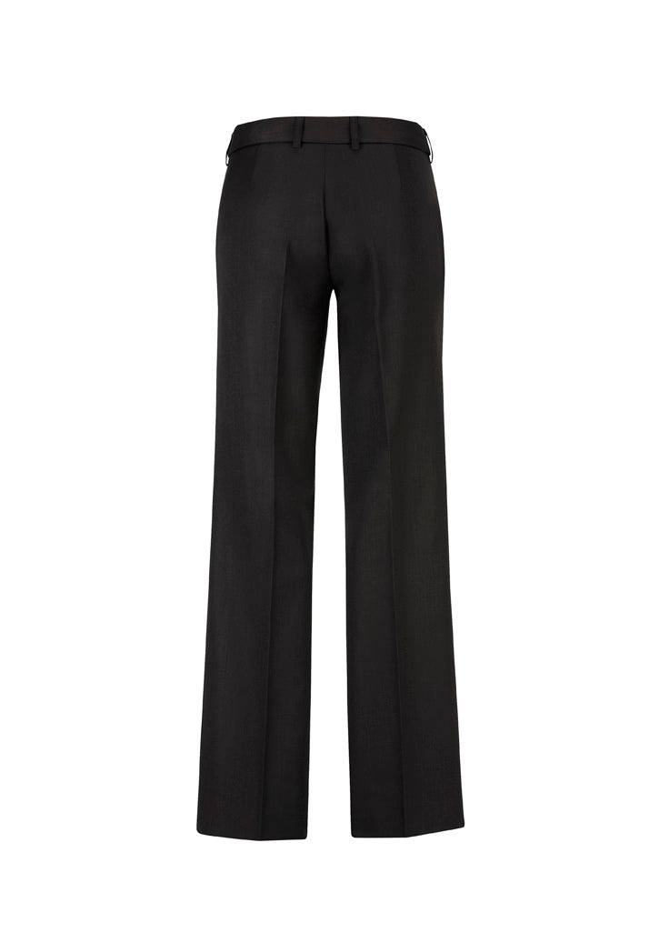 Cool Stretch Womens Adjustable Waist Pant Black back view