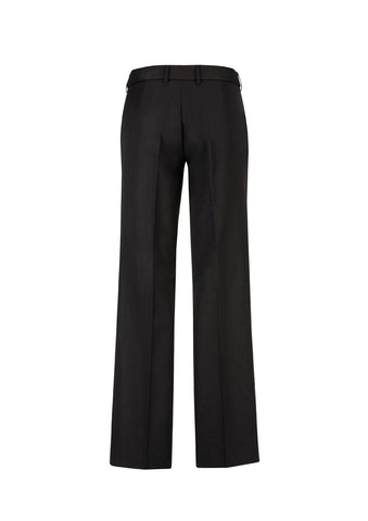 Cool Stretch Womens Adjustable Waist Pant Black back view