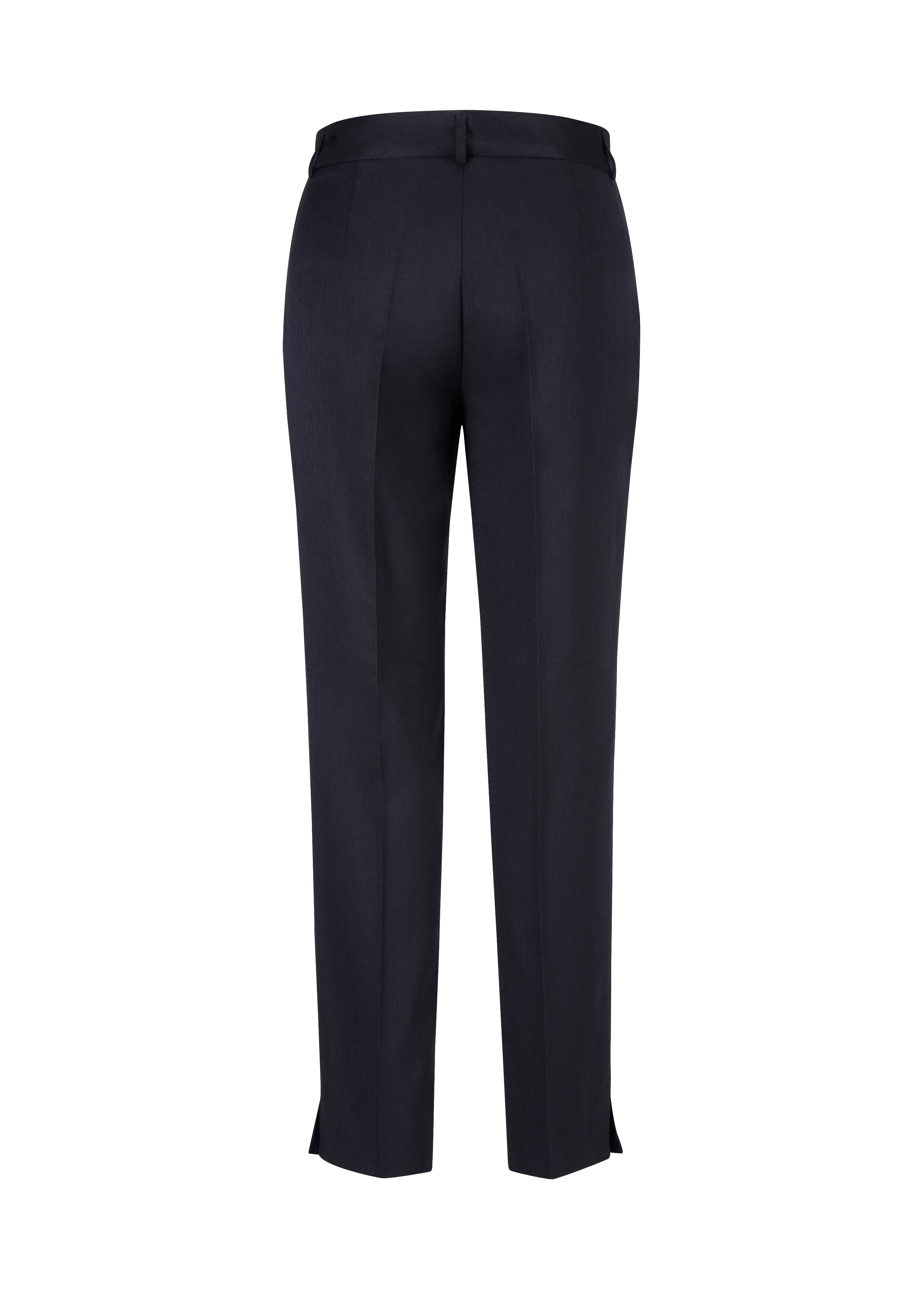 Cool Stretch Womens Slim Leg Pant Navy back view