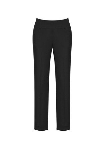 Cool Stretch Womens Bandless Slim Leg Pant Black