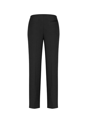 Cool Stretch Womens Bandless Slim Leg Pant Black back view