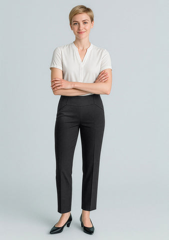 Cool Stretch Womens Bandless Slim Leg Pant-10121-biz-corporates-0