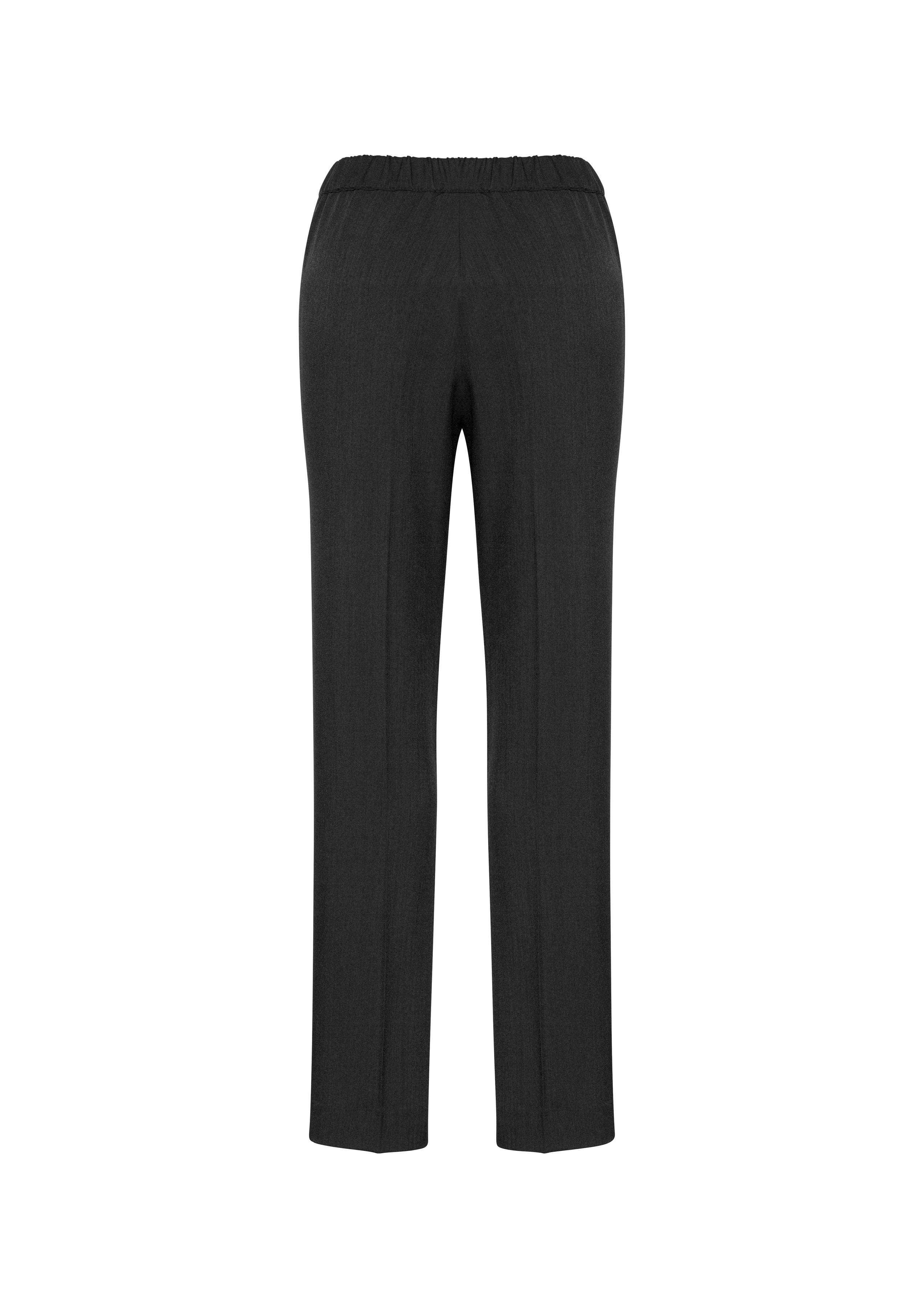 Cool Stretch Womens Ultra Comfort Waist Pant Black back view