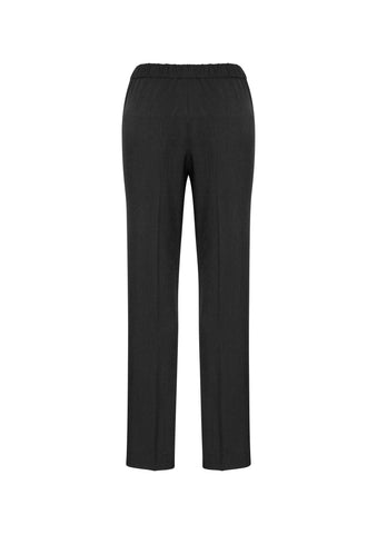 Cool Stretch Womens Ultra Comfort Waist Pant Black back view
