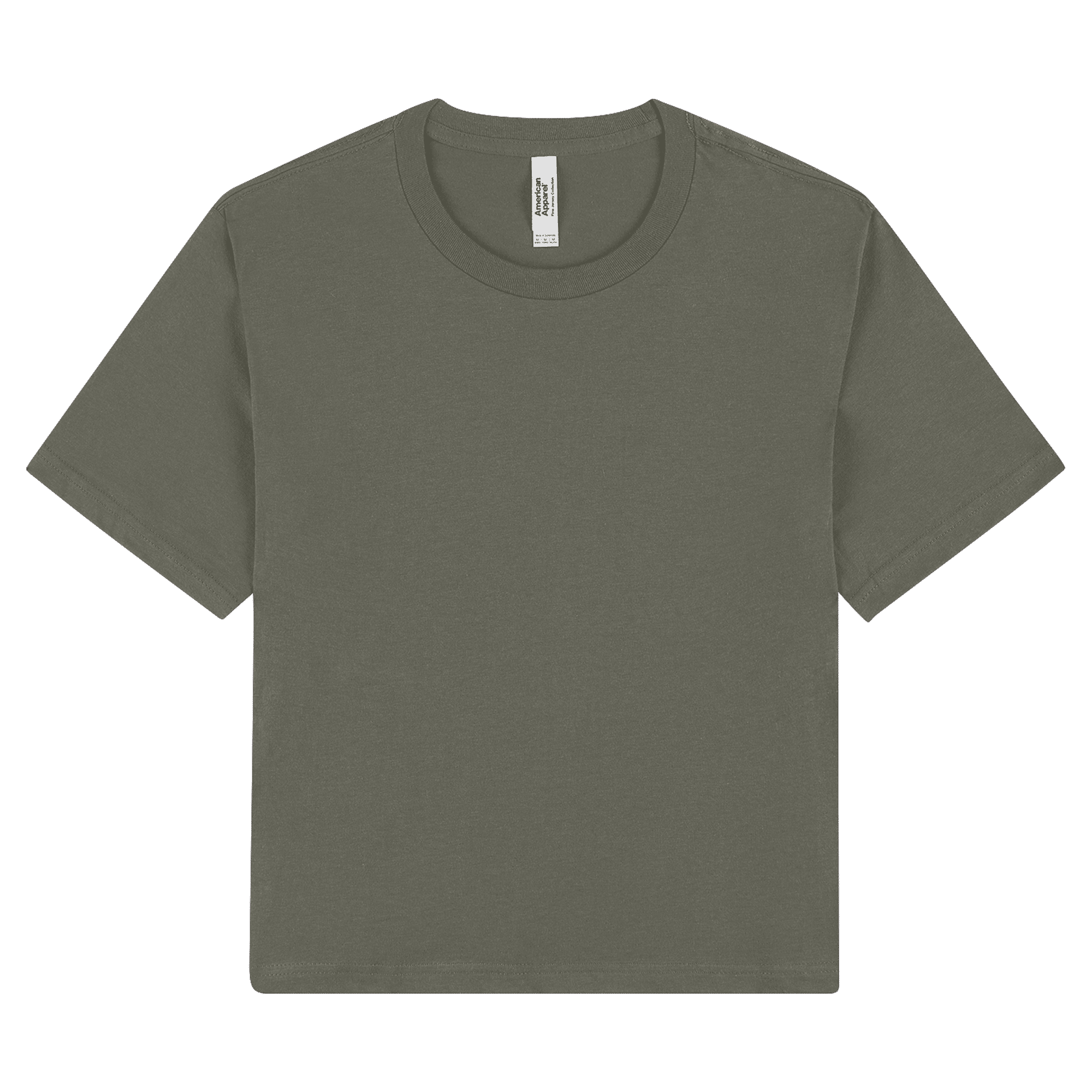 102 American Apparel Women's Fine Jersey Boxy T-Shirt - Lieutenant