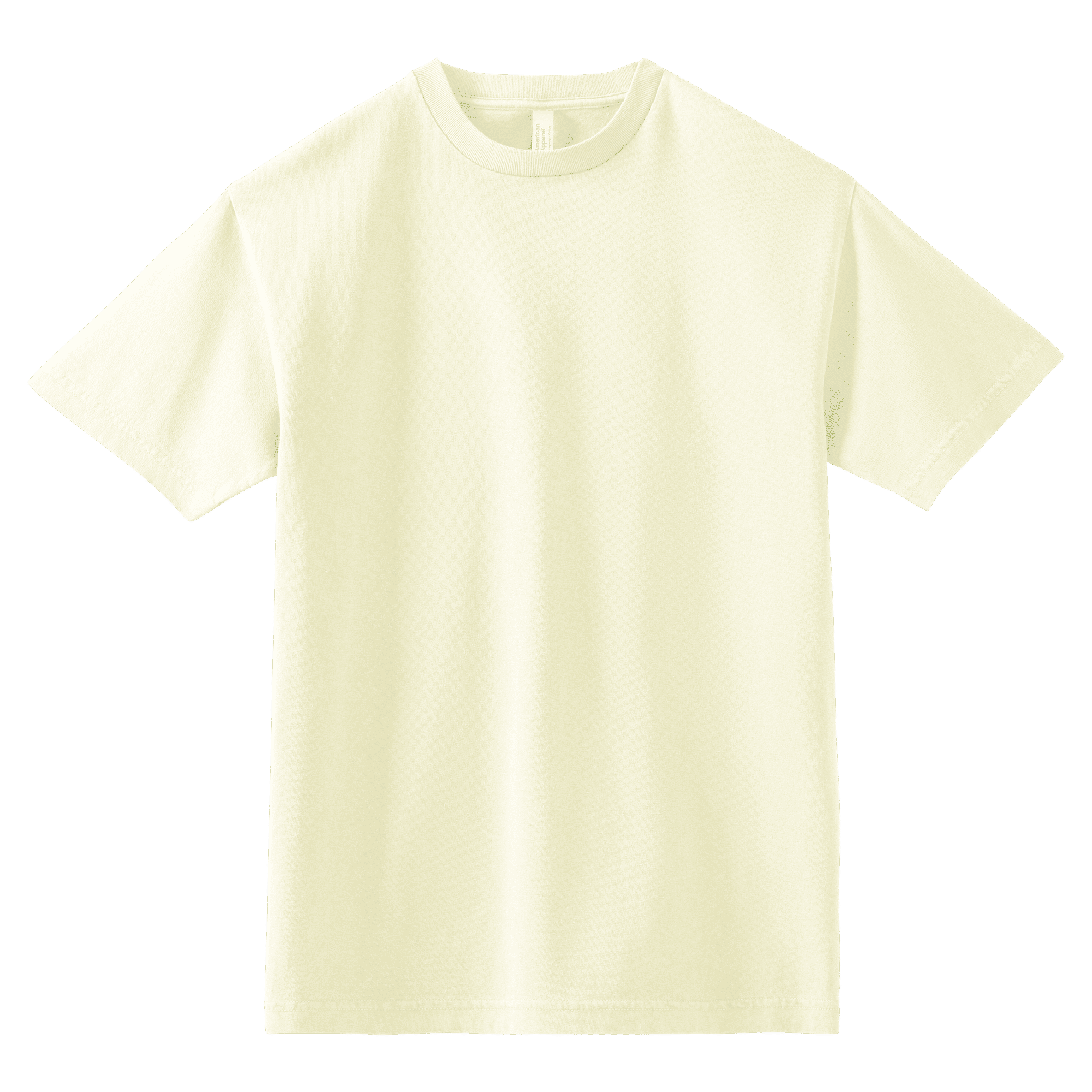 1301GD American Apparel Unisex Faded Heavyweight Cotton T - Faded Cream