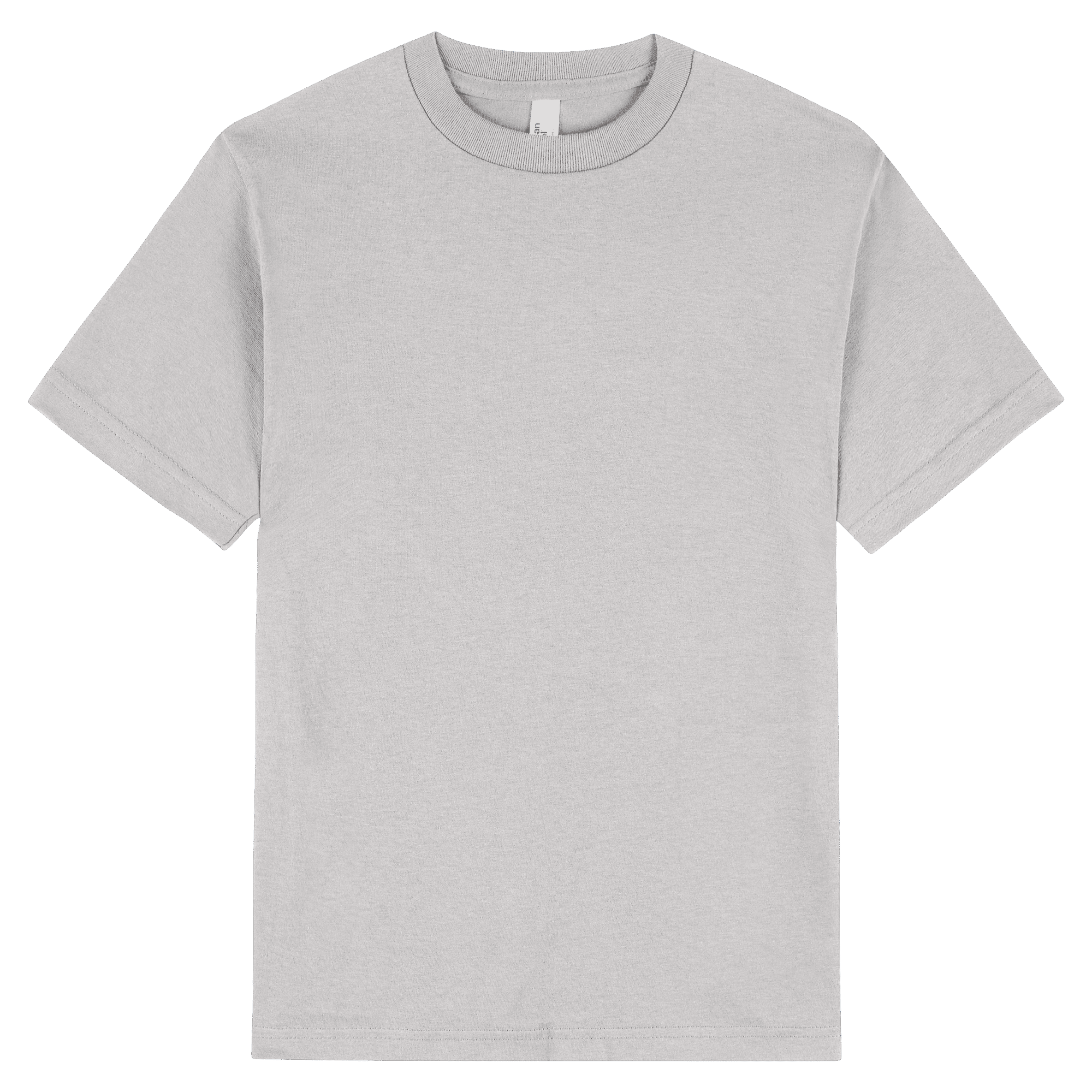 1301 American Apparel Heavyweight Cotton Unisex T-Shirt - Ash Grey