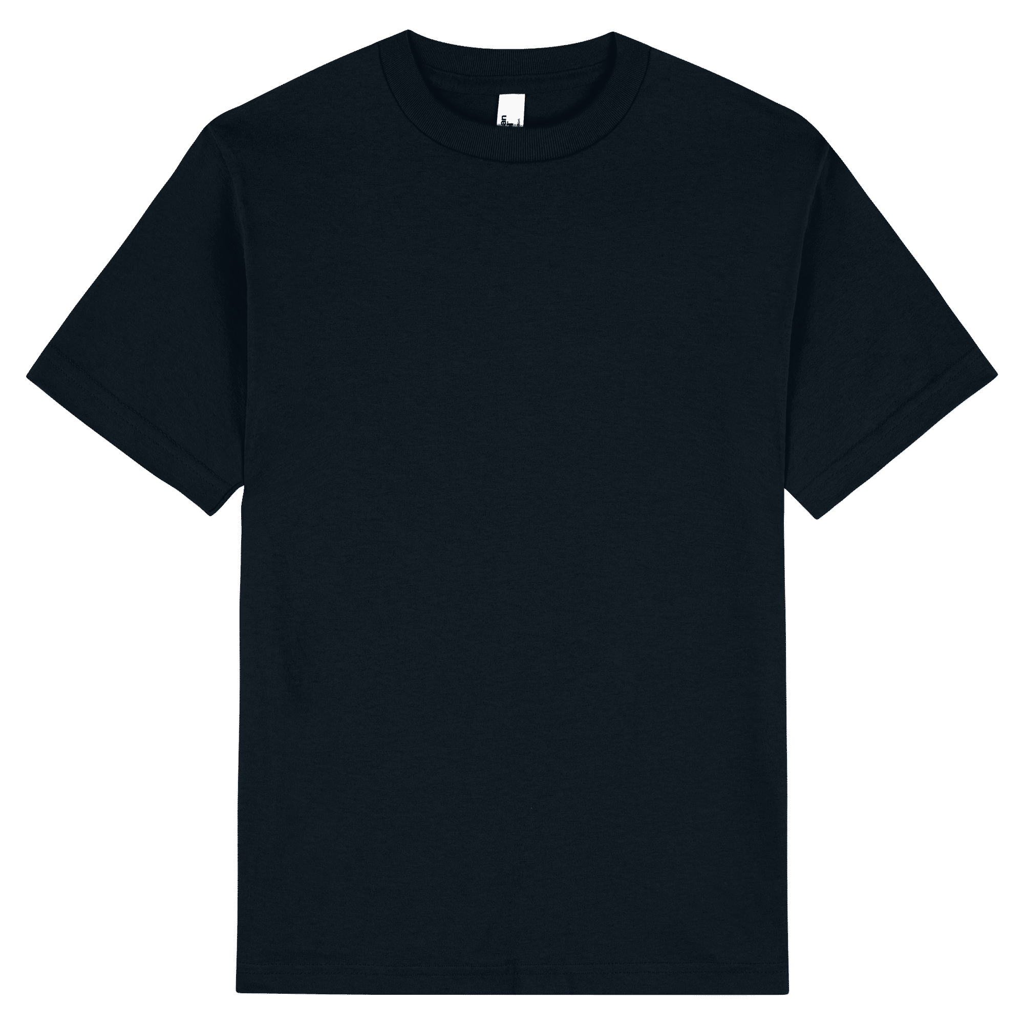 1301 American Apparel Heavyweight Cotton Unisex T-Shirt - Black