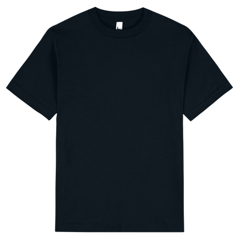 1301 American Apparel Heavyweight Cotton Unisex T-Shirt - Black