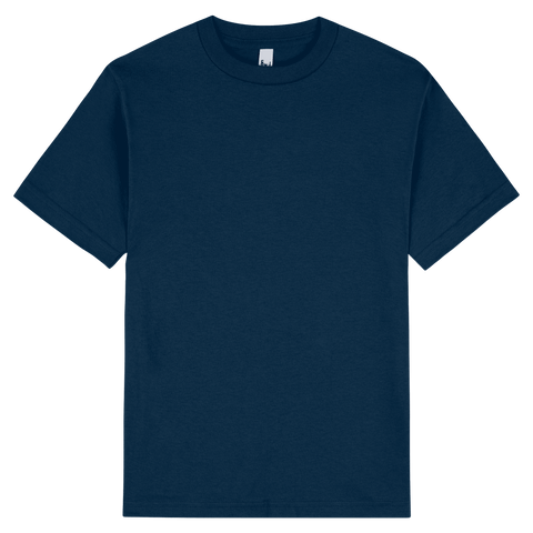 1301 American Apparel Heavyweight Cotton Unisex T-Shirt - Navy