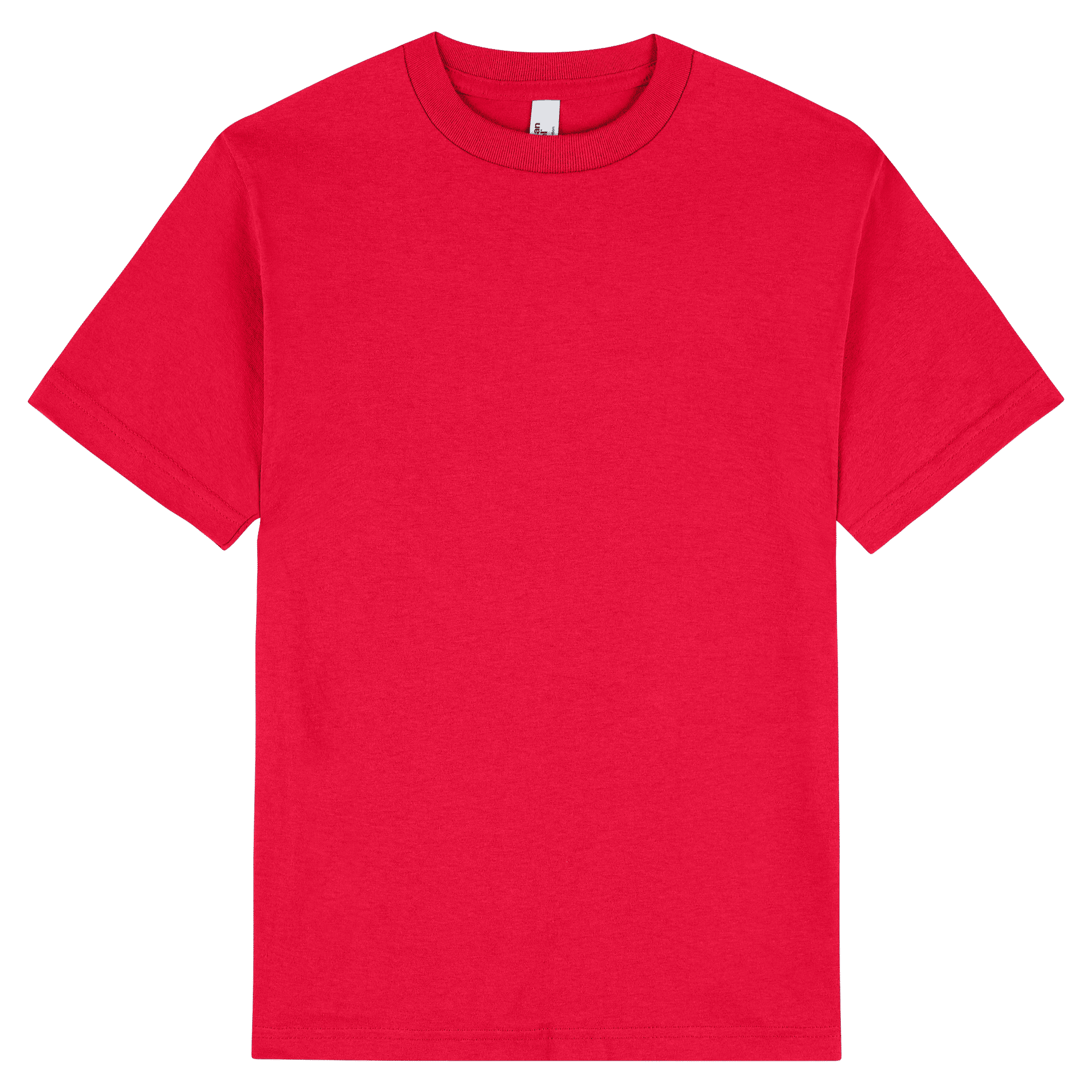 1301 American Apparel Heavyweight Cotton Unisex T-Shirt - Red