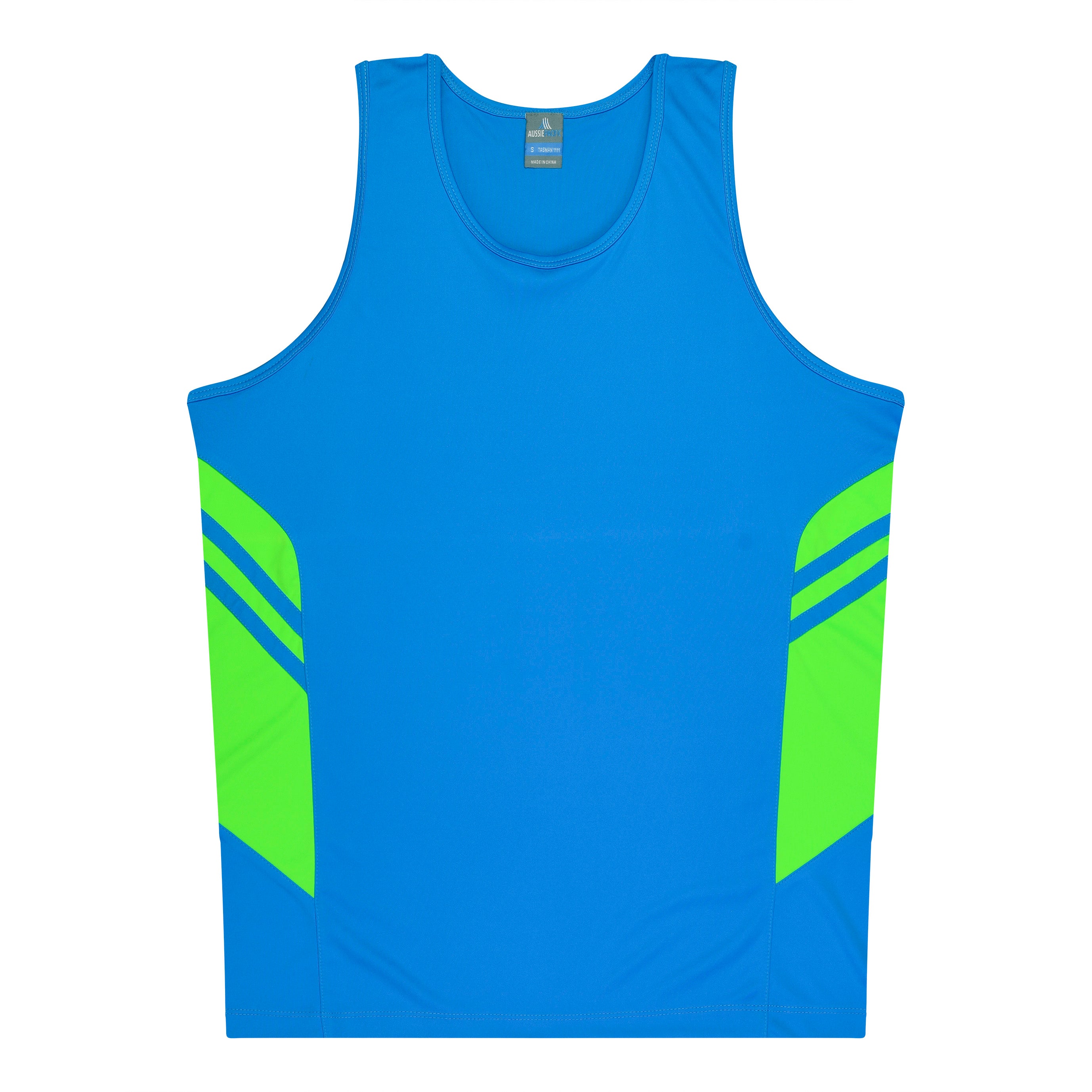 3111 CYAN/NEON GREEN