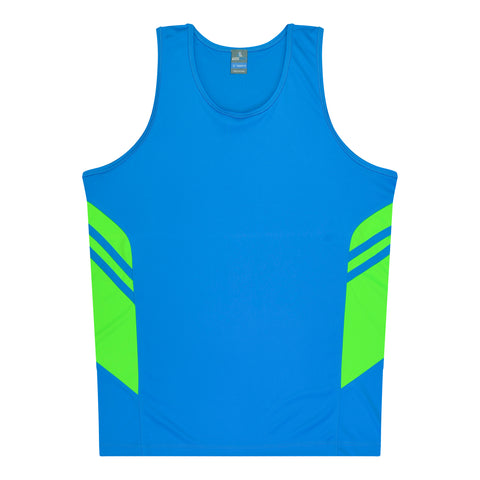 3111 CYAN/NEON GREEN