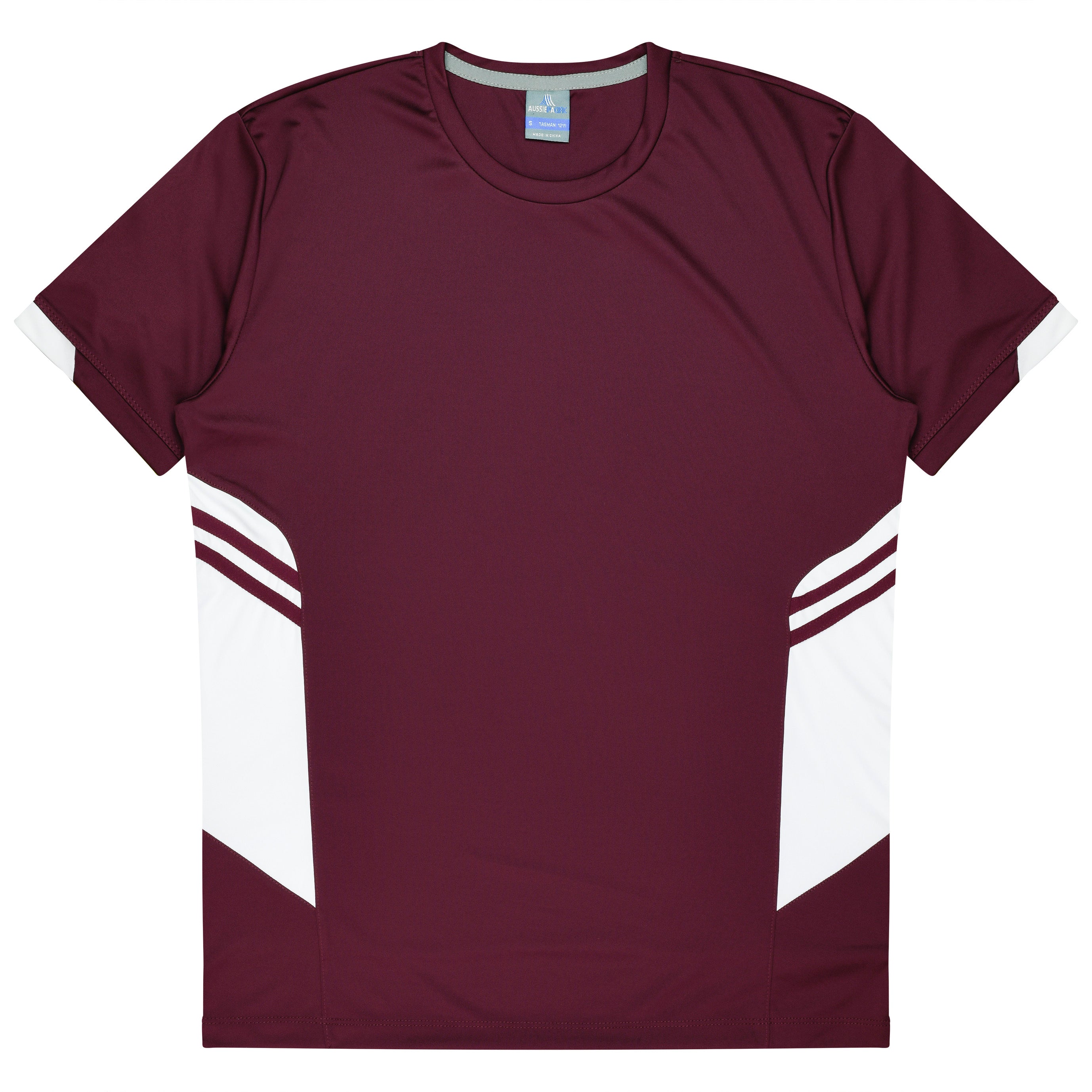 1211 MAROON/WHITE