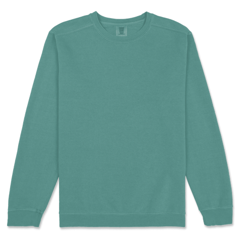 1566 Comfort Colors Adult Crewneck Sweatshirt - Blue Spruce
