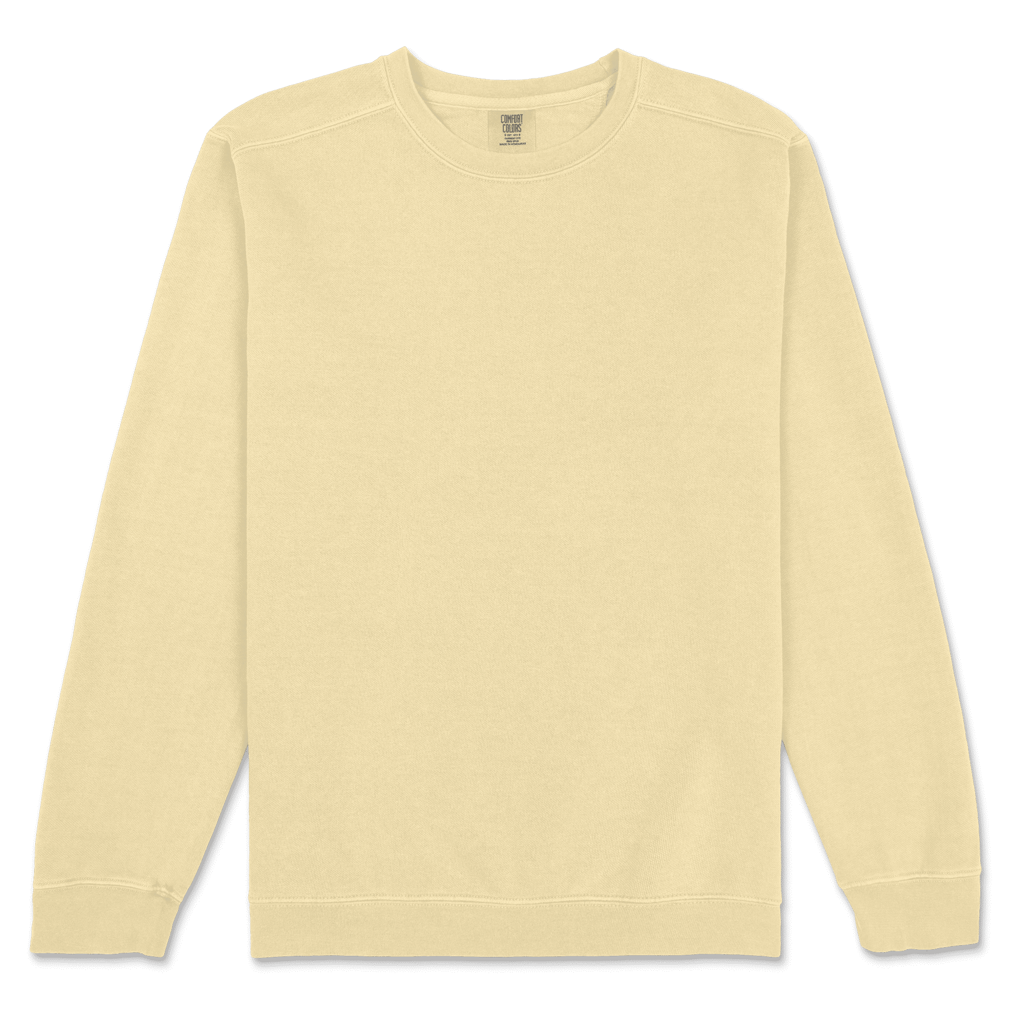 1566 Comfort Colors Adult Crewneck Sweatshirt - Butter