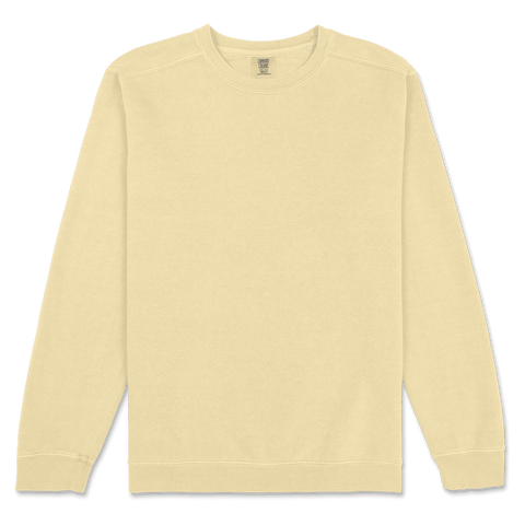 1566 Comfort Colors Adult Crewneck Sweatshirt - Butter