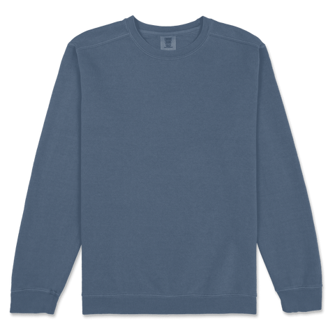 1566 Comfort Colors Adult Crewneck Sweatshirt - Denim
