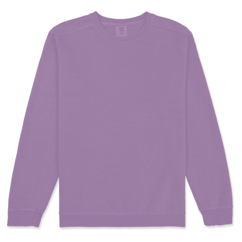 1566 Comfort Colors Adult Crewneck Sweatshirt - Orchid