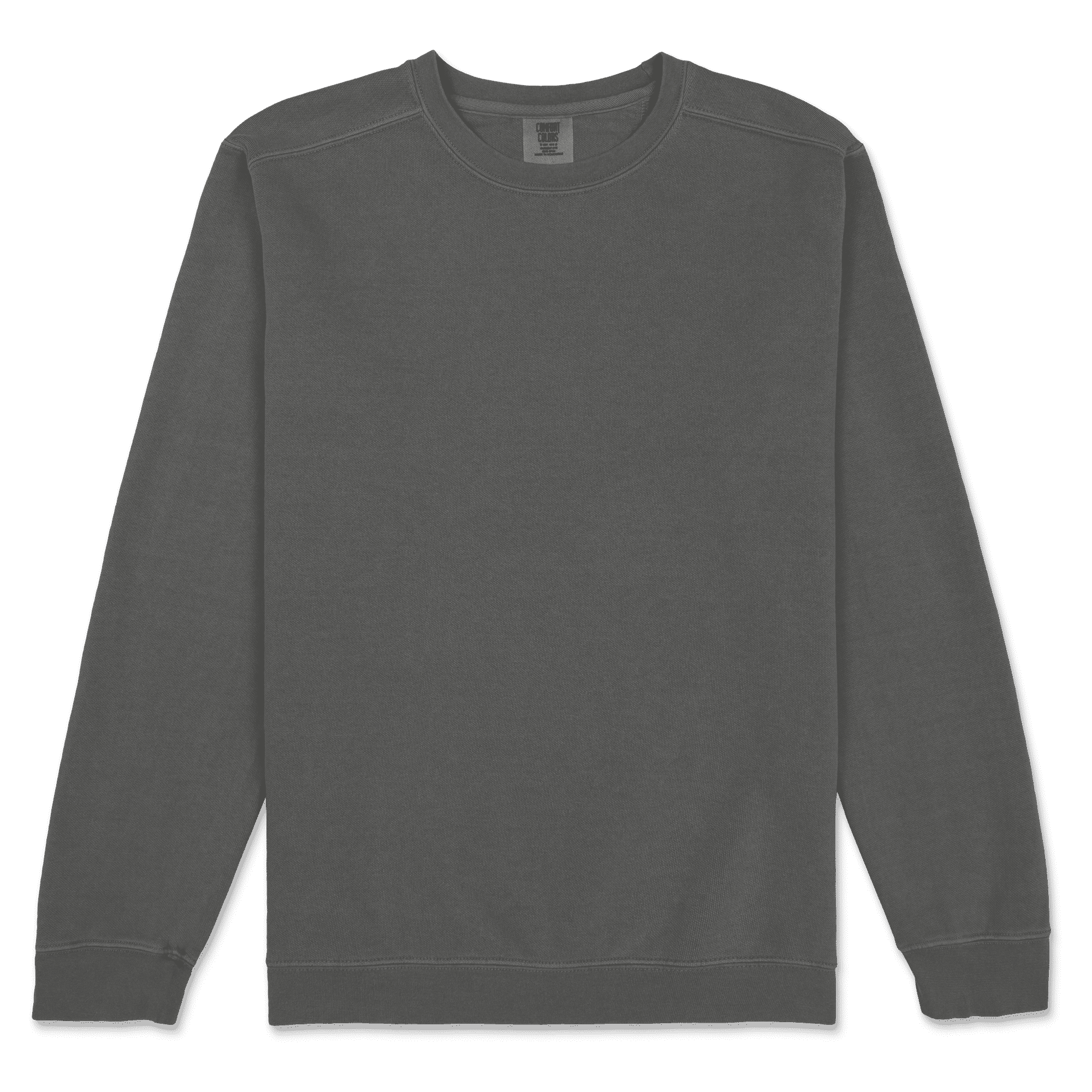 1566 Comfort Colors Adult Crewneck Sweatshirt - Pepper