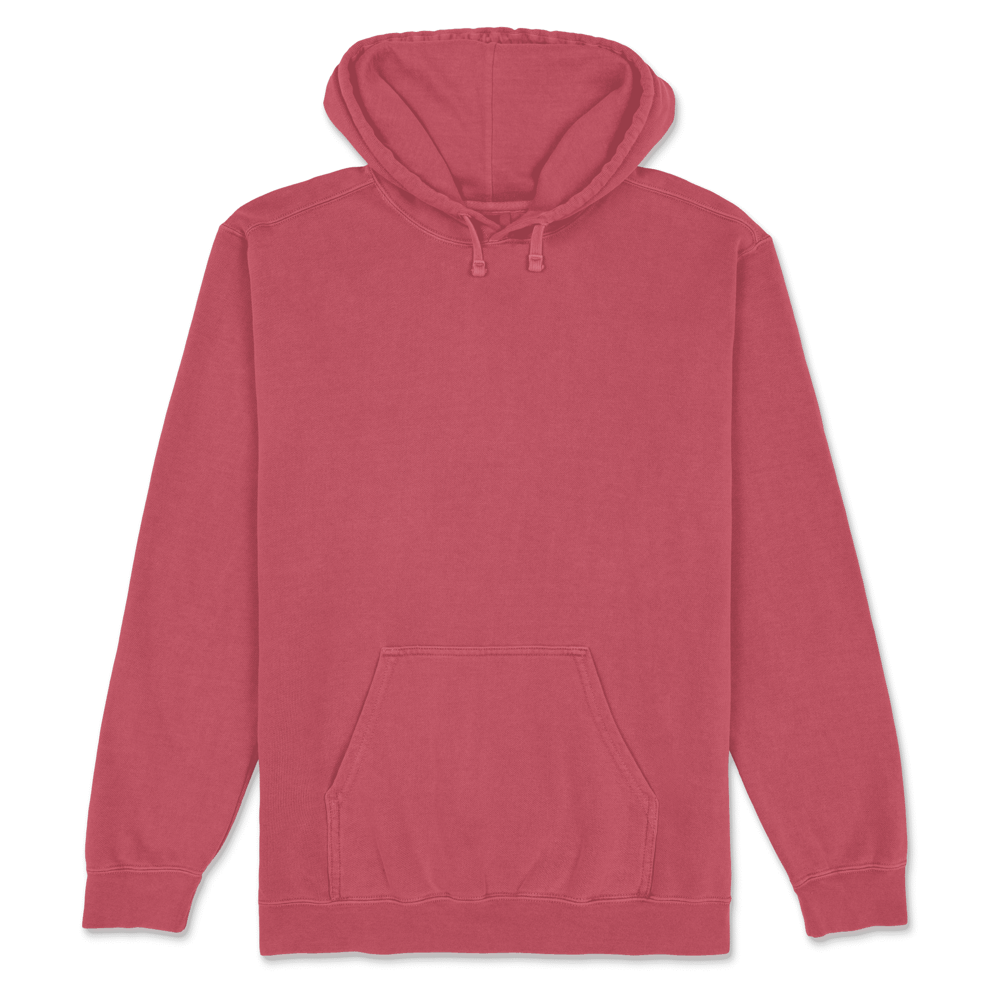 1567 Comfort Colors Adult Hooded Sweatshirt - Crimson