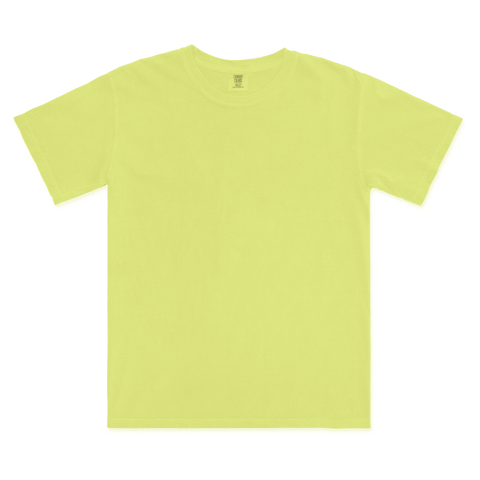 1717 Comfort Colors Adult Heavyweight T-Shirt - Neon Lemon