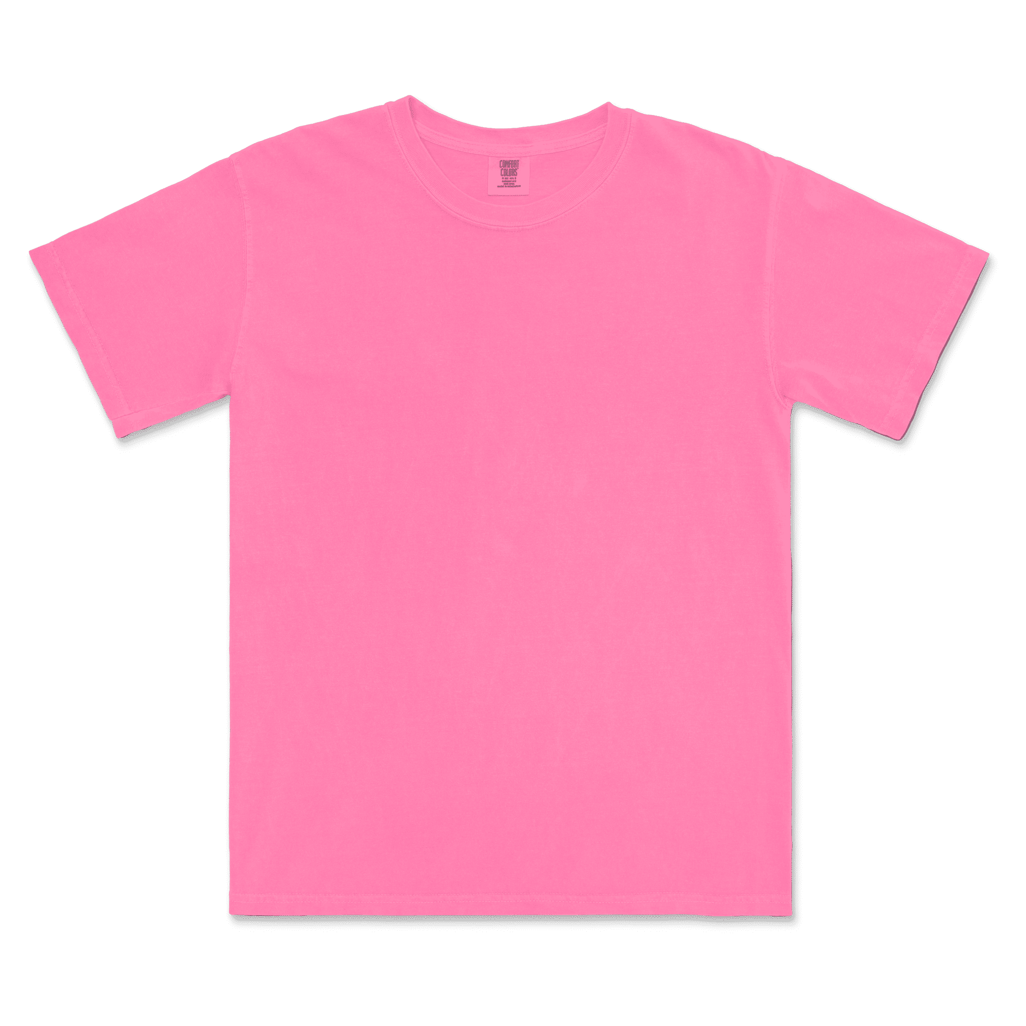 1717 Comfort Colors Adult Heavyweight T-Shirt - Neon Pink