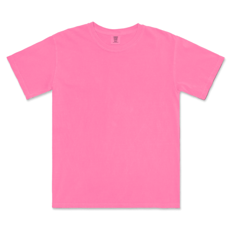 1717 Comfort Colors Adult Heavyweight T-Shirt - Neon Pink
