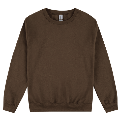 18000 Gildan Heavy Blend Adult Crewneck Sweatshirt - Dark Chocolate