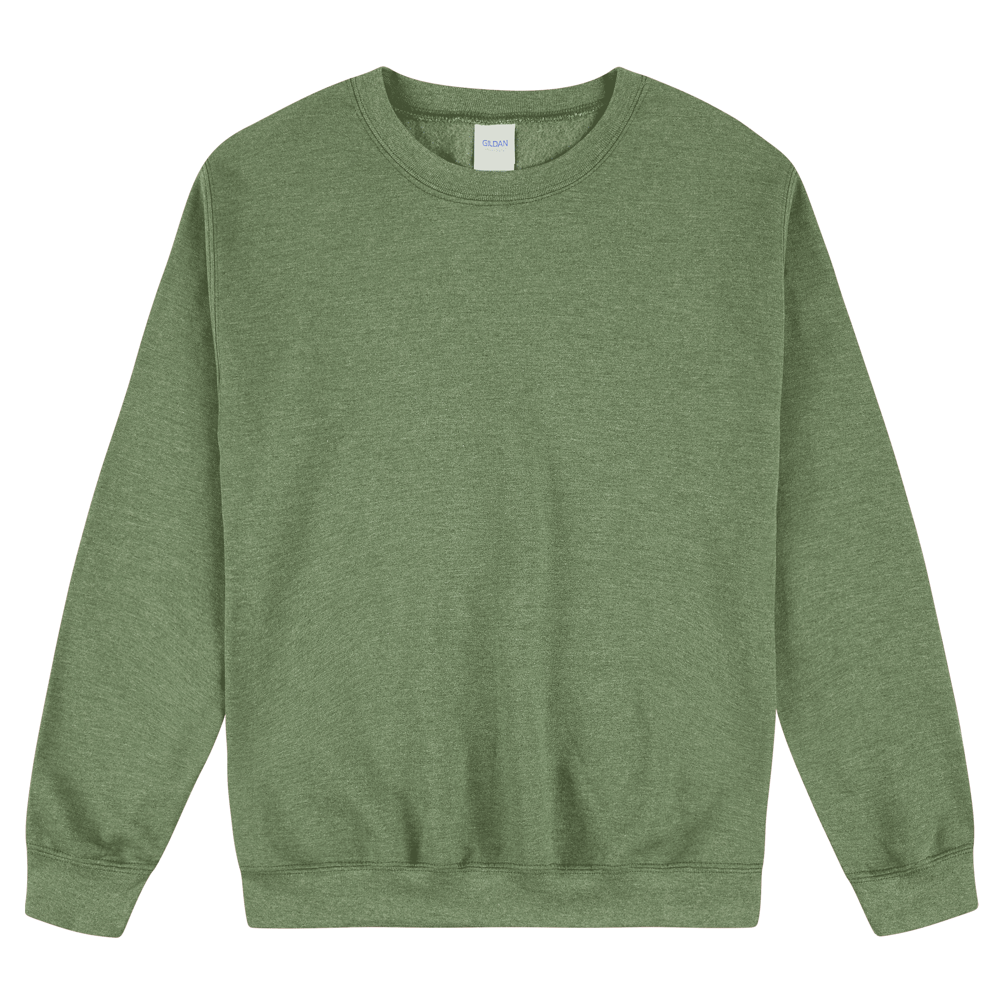 18000 Gildan Heavy Blend Adult Crewneck Sweatshirt - Heather Sport Dark Green