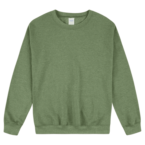 18000 Gildan Heavy Blend Adult Crewneck Sweatshirt - Heather Sport Dark Green