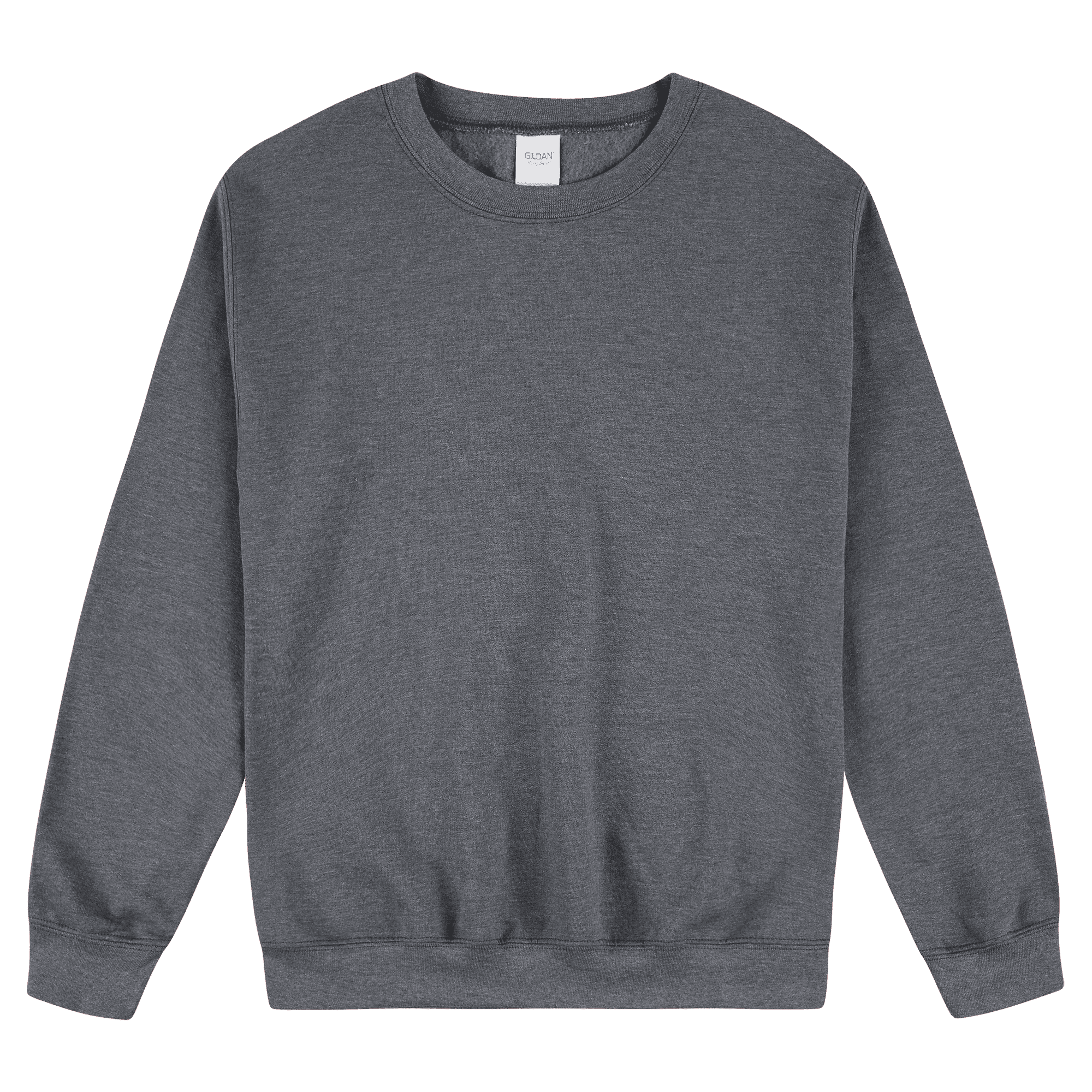 18000 Gildan Heavy Blend Adult Crewneck Sweatshirt - Heather Sport Dark Navy