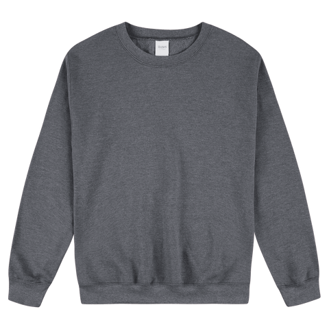 18000 Gildan Heavy Blend Adult Crewneck Sweatshirt - Heather Sport Dark Navy