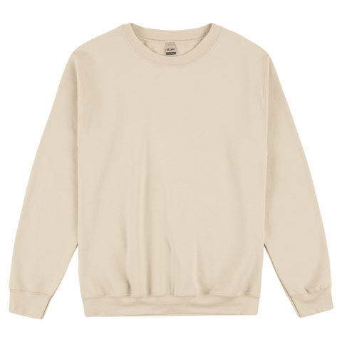 18000 Gildan Heavy Blend Adult Crewneck Sweatshirt - Sand