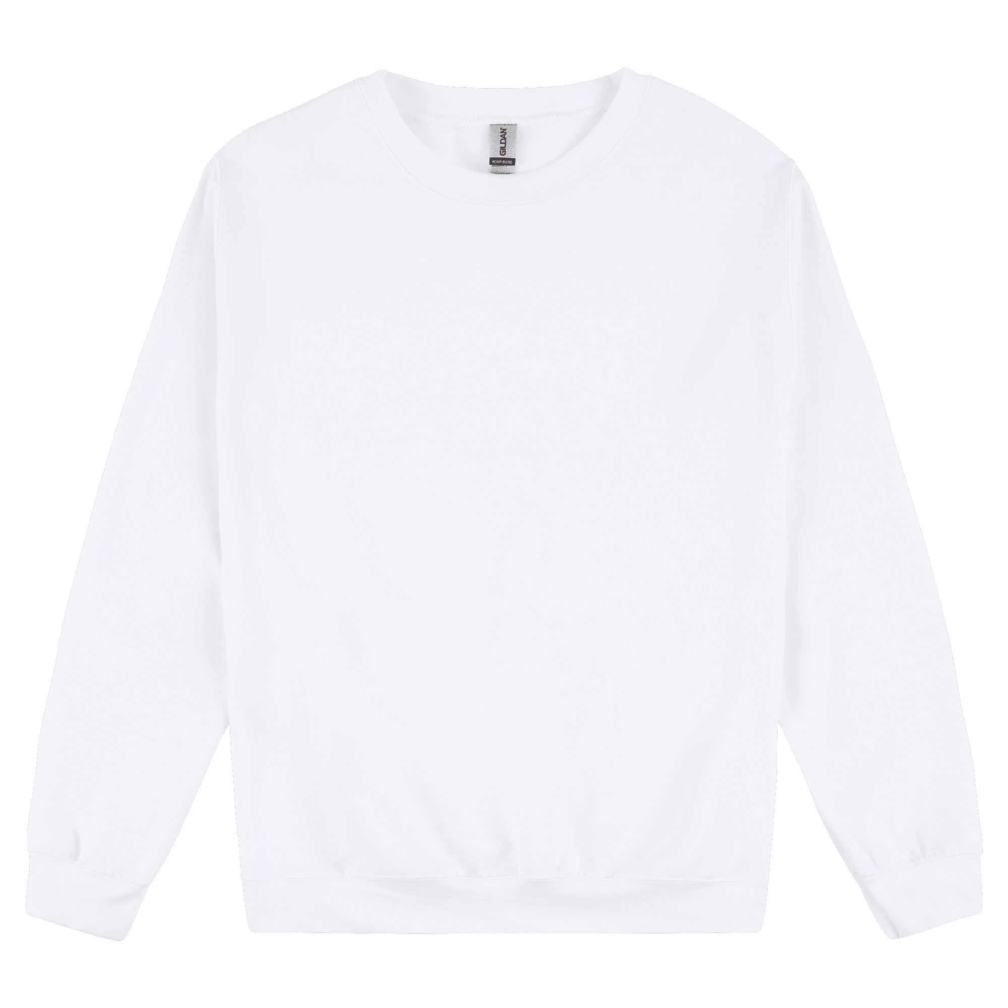 18000 Gildan Heavy Blend Adult Crewneck Sweatshirt - White
