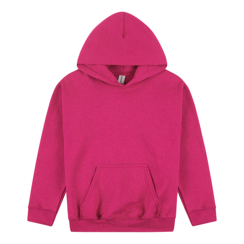 18500B Gildan Heavy Blend Youth Hooded Sweatshirt - Heliconia