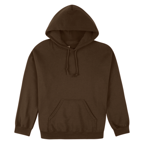 18500 Gildan Heavy Blend Adult Hooded Sweatshirt - Dark Chocolate