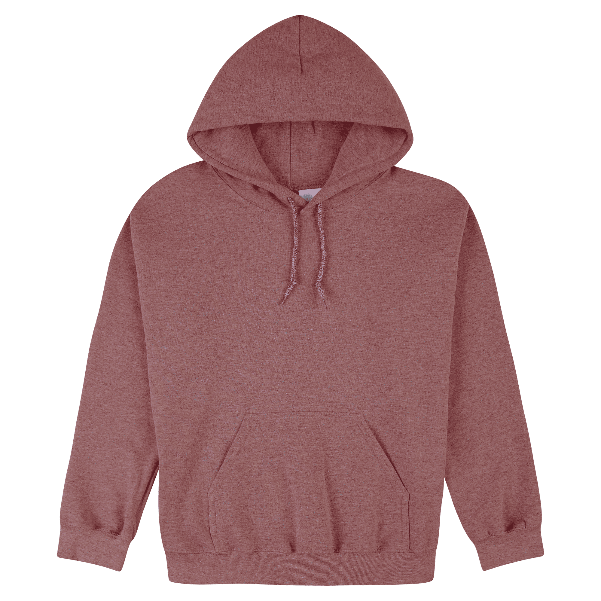18500 Gildan Heavy Blend Adult Hooded Sweatshirt - Heather Sport Dark Maroon