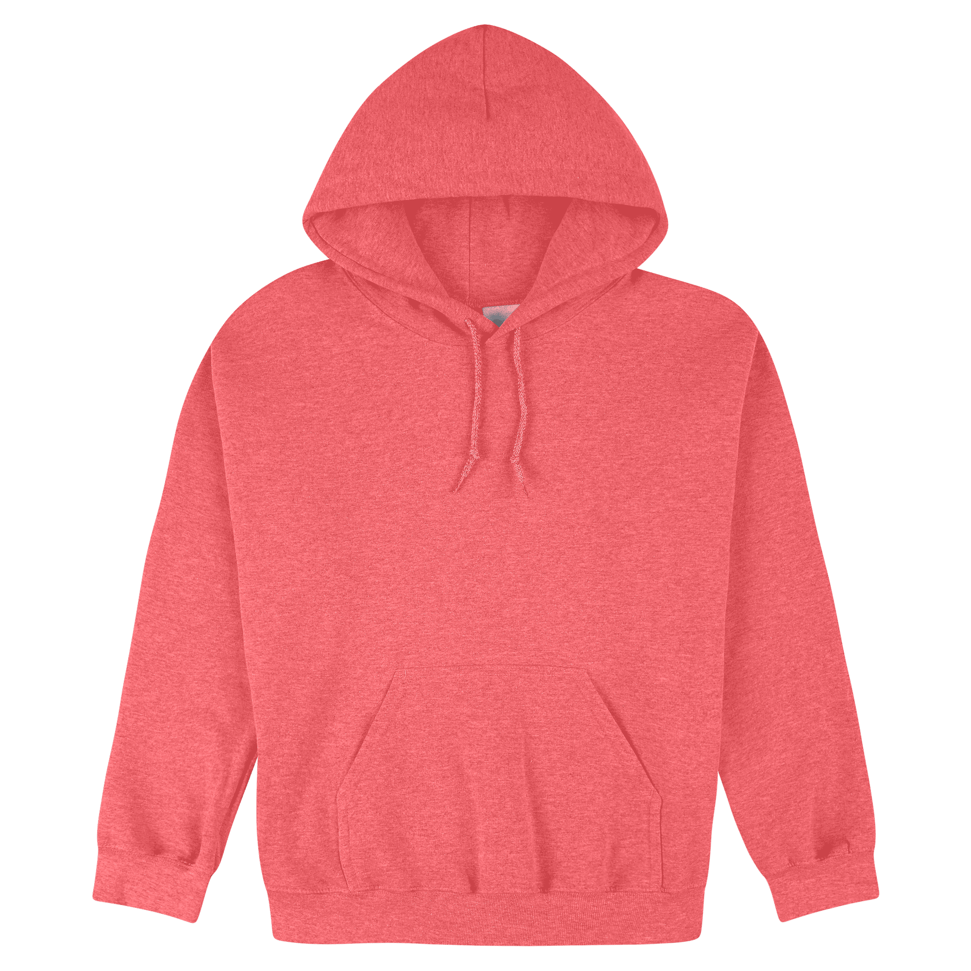18500 Gildan Heavy Blend Adult Hooded Sweatshirt - Heather Sport Scarlett Red