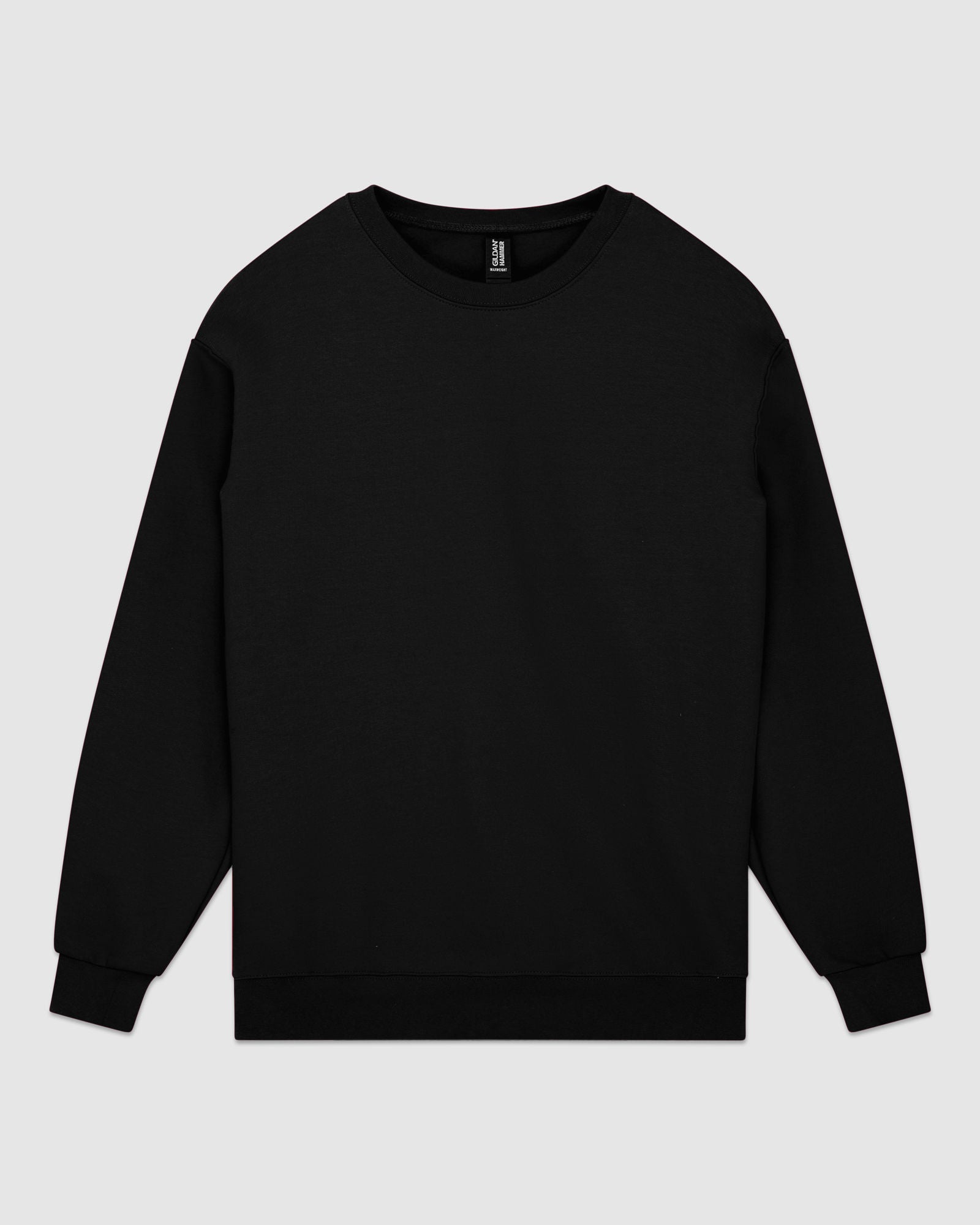19000 Gildan Hammer Heavyweight Adult  Crewneck - Black
