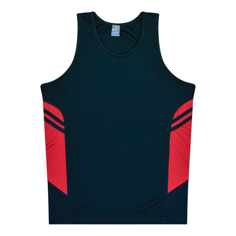 TASMAN MENS SINGLETS - 1111-Aussie Pacific-51