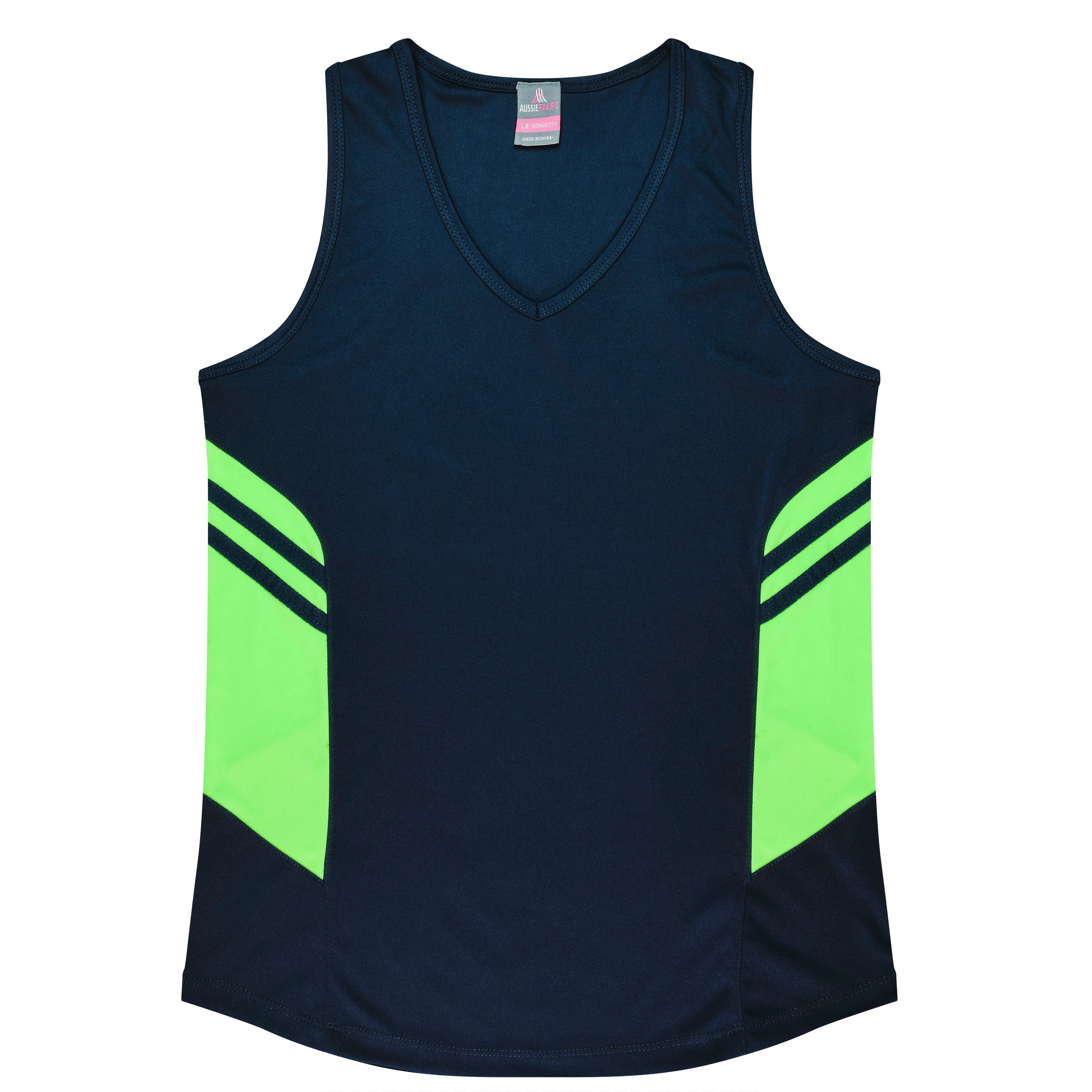 2111 NAVY/NEON GREEN
