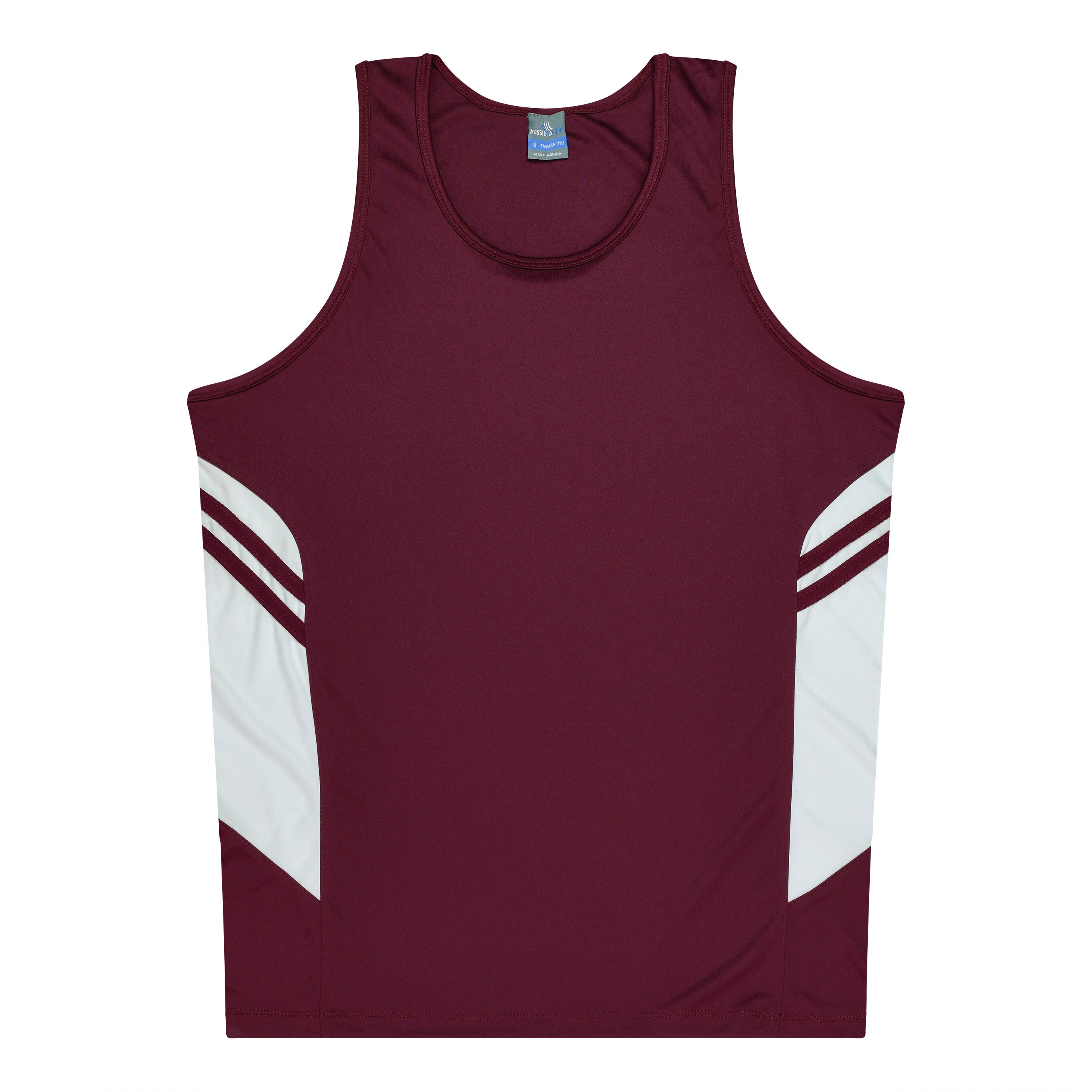 3111 MAROON/WHITE