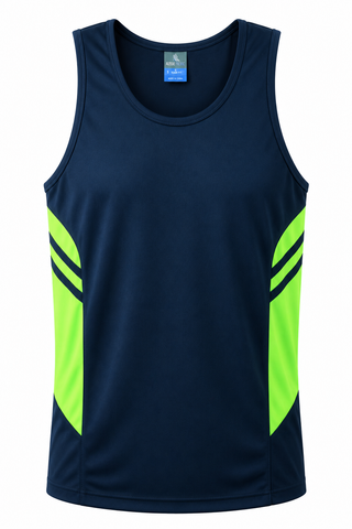 1111 NAVY/NEON GREEN